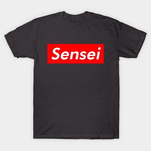 Sensei T-Shirt by Iamthepartymonster